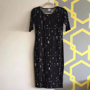 Lularoe Julia Dress HTF ARROWS